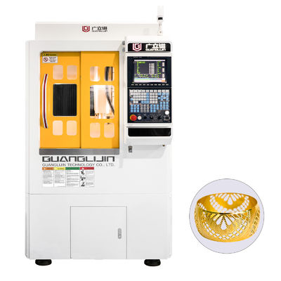 ドイツ 精密金属 9 軸 ジュエリー CNC マシン アルファ 減速制御システム