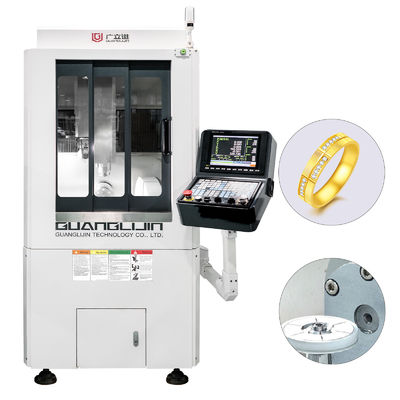7 軸フレーシングマシン Cnc シルバー彫刻機